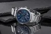 GIEWONT Apex Chrono GW6480-2 Cronografo Uomo Argento/Blu Anteprima dell’immagine prodotto 11