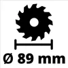 Einhell Akku-Mini-Handkreissäge TE-CS 18/89 Li Solo Produktbild-Vorschau 19