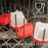 6 Stück Eier Kocher Silikon BPA Frei Eikocher Dampfgarer Produktbild-Vorschau 5
