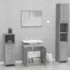 A bathroom vanity set with a sink, mirror, and storage cabinets. Náhľad obrázku produktu