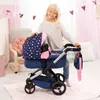 Bayer Design 17016AA, Poppenbuggy Xeo met tas, blauw met Productafbeelding-voorbeeld 6