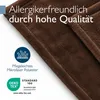 Beautissu Aurelia Kuscheldecke Dunkelbraun, 150x200cm Produktbild-Vorschau 4