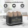 Olvy Eierkocher für 1-6 Eier mit Omelett- & Pochierfunktion Produktbild-Vorschau 3