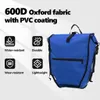 vidaXL Torba rowerowa niebieska 32,5 x 17 x 57 cm poliester Podgląd zdjęcia produktu 7