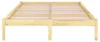 vidaXL Letto in legno di pino massiccio 160x200 cm Anteprima dell’immagine prodotto 4