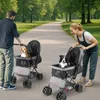 Passeggino per cani VEVOR, capacità di carico di 20 kg, Anteprima dell’immagine prodotto 8