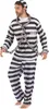 A man wearing a prisoner costume. Produktbild-Vorschau