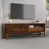 ADAMO Lowboard 145 cm aus Massivholz, Kastanie Finish - TV Produktbild-Vorschau 2