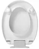WC-Sitz mit Erhöhung 5 cm, Duroplast Toilettensitz Weiß, Produktbild-Vorschau 1