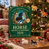 Adventní kalendář s koňmi 24 ozdob na stromeček vánoční Náhled obrázku produktu 2