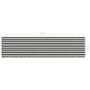 vidaXL Pare-vue balcon HDPE 120x500 cm Anthracite et blanc Voir les images du produit 7