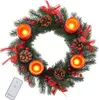 Adventskranz mit LED Echtwachskerzen Deko Produktbild-Vorschau 4
