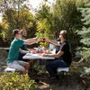 Relaxdays Bierbank 2er Set, Bierzeltgarnitur, klappbar, Produktbild-Vorschau 5