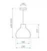 Lampa Sufitowa Wisząca Natural Boho App984-1Cp Small Podgląd zdjęcia produktu 8
