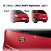 Adesivo Fiat 3D di ricambio logo anteriore + posteriore per Anteprima dell’immagine prodotto 4