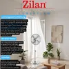 Zilan Metall Standventilator 50W – 45 cm Standlüfter aus Produktbild-Vorschau 2
