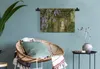 MuchoWow® Wandteppich Wandbehang Glyzinie in einem Produktbild-Vorschau 5