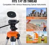 A tripod with a laser measuring device and construction site imagery. Podgląd zdjęcia produktu