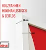 DEHA Design 3er SET Holz Portraitrahmen, Bilderrahmen Produktbild-Vorschau 4