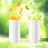 PLATINUX Elegante Weiße Trinkgläser aus Glas 360ml (max. Produktbild-Vorschau 2