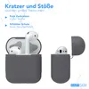 EAZY CASE - Schutzhülle für AirPods 1 & 2 Hülle Grau Produktbild-Vorschau 4