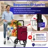 Klappbarer Einkaufstrolley TRAGINO | 3-in1 Einkaufswagen | Produktbild-Vorschau 5