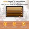 A family gathered around a table with a hot plate on it. Podgląd zdjęcia produktu