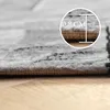 Moderner Designteppich mit dynamischem Schwungmuster - Produktbild-Vorschau 7