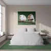 Setex Musselin Bettwäsche - uni  155 x 220 cm hellgrau Produktbild-Vorschau 2