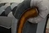 Strapazierfähige Chesterfield Couch Sofa Polster Microfaser Produktbild-Vorschau 4
