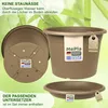 MePla - Set - Pflanzkübel Cylindro ø 50 + Untersetzer ø 49 Produktbild-Vorschau 4