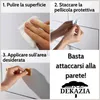 DEKAZIA® 4 ganci adesivi porta asciugamani bagno adesivo Anteprima dell’immagine prodotto 8