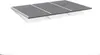 Griglia per barbecue in ghisa quadrata 45 x 35 cm solida Anteprima dell’immagine prodotto 6