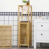 Mobili da bagno kleankin, mobile da bagno in bambù, mobili Anteprima dell’immagine prodotto 2