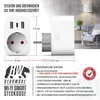 BEARWARE WLAN-Steckdose mit USB, 2,4Ghz WiFi Fernsteuerung Produktbild-Vorschau 2