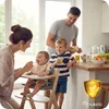 Chaise à manger en bois pour enfants Nukido Nelo Voir les images du produit 10