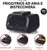 Ariete 4635/00, Frytkownica na gorące powietrze, 8 l, 230 Podgląd zdjęcia produktu 2