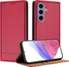 Pouzdro pro Samsung Galaxy S25 kožené flipové pouzdro s Náhled obrázku produktu 1