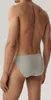Herrenslips Atlantic aus Baumwolle Grau Schwarz 3er Pack XL Produktbild-Vorschau 3