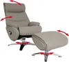 Relaxsessel mit Hocker MCW-K98, Fernsehsessel Sessel, Produktbild-Vorschau 1