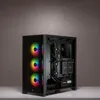 Corsair iCUE 4000X RGB Midi Tower Schwarz Produktbild-Vorschau 5