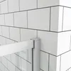 AICA eckeinstieg eckdusche 100x100x185cm Schiebetür  5mm Produktbild-Vorschau 5