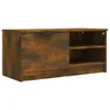 The Living Store TV-Schränke 2 Stk. Räuchereiche 80x35x36,5 Produktbild-Vorschau 6