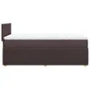 Boxspringbett mit Matratze Dunkelbraun 90x200 cm Stoff Produktbild-Vorschau 7