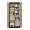 Büro-Regal RS-80 HEMN Anthrazit/Eiche Artisan Produktbild-Vorschau 6