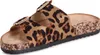 topschuhe24 3166 Damen Leooptik Pantoletten Plateau Produktbild-Vorschau 3