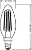 Osram STAR, 5,5 W, 60 W, E14, 806 lm, 15000 h, Teplá bílá Náhled obrázku produktu 7