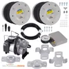 2x suspension pneumatique arrière + kit compresseur 12V Voir les images du produit 2