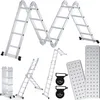 Bettizia 4x4 viacúčelový rebrík 470cm 6 v 1 hliníkový Náhľad obrázku produktu 8