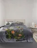 Essenza Bettwäsche-Garnitur Satin Ficaria Farbe Grey Größe Produktbild-Vorschau 5